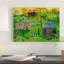 « country fermes », reproduction de peinture sur toile tendue-32715879