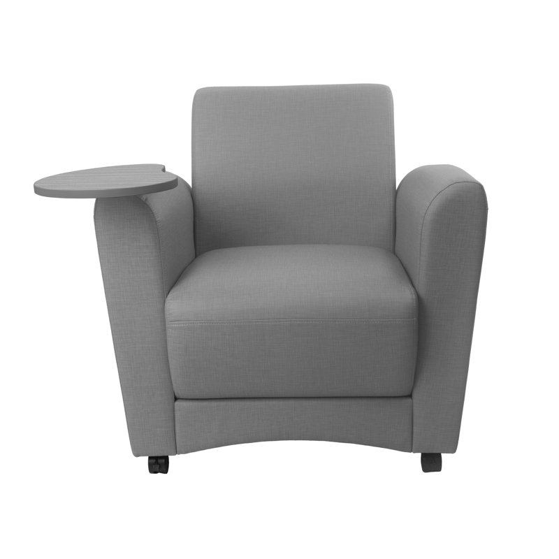 Chaise rembourrée Pro Series, Gris ardoise hachuré / Strandz cosmique