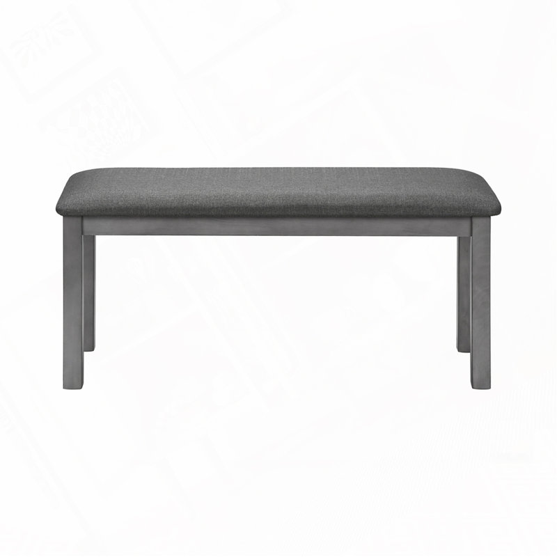 Banc rembourré Keiundra, Brun, Brun
