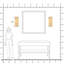 Resin and Iron Flush Mounted Sconce-1340826564