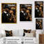 Harlem Dynamic Jazz African American Couple I - Harlem Renaissance, art mural-997622633-997622634