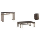 Cypress Point 3 - Piece Stone Coffee Table Set
