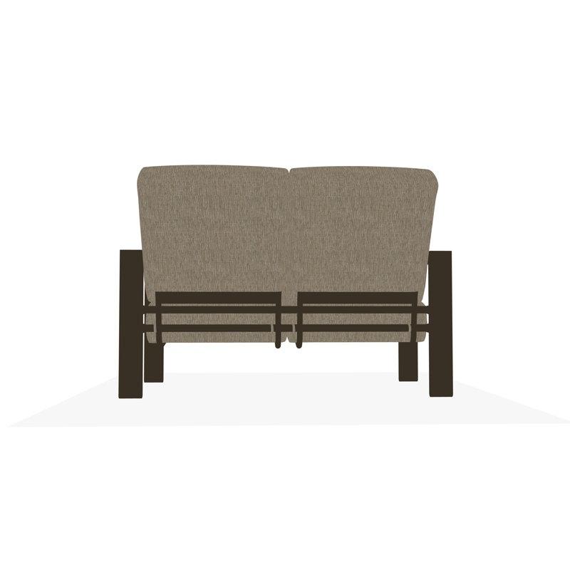 Causeuse Larssen, Dune Grasscloth, Bois de plage