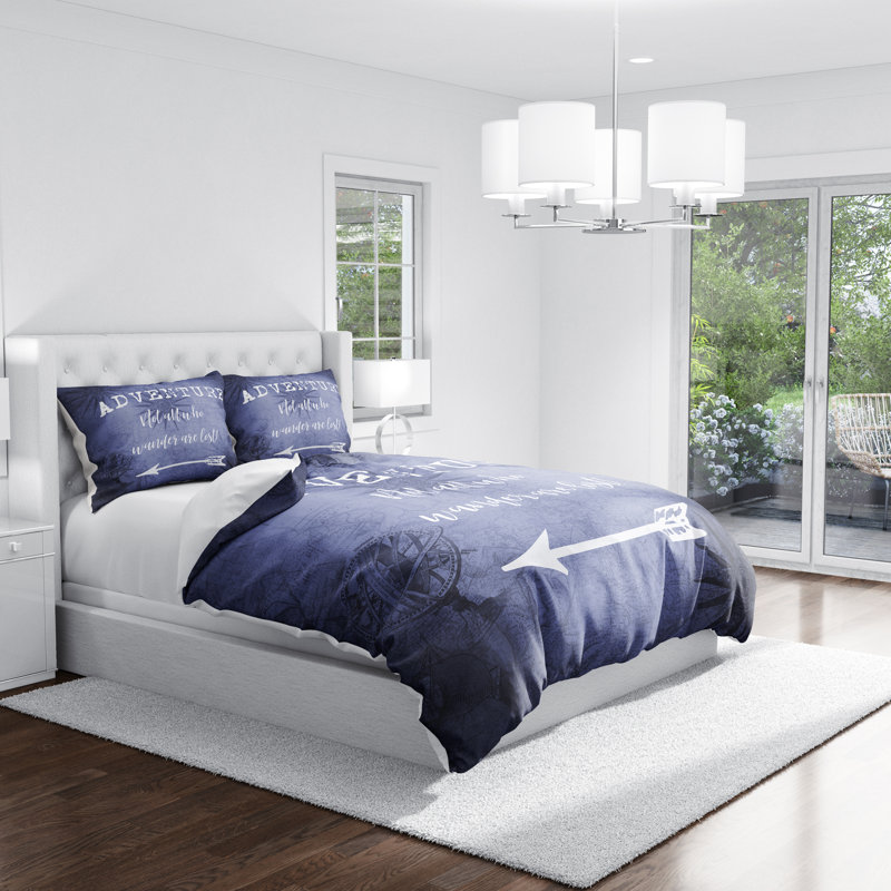 Polyester Duvet Cover, Twin Duvet Cover + 2 Shams 