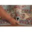 Light Blue Geometric Kazak Oriental Rug 5x7