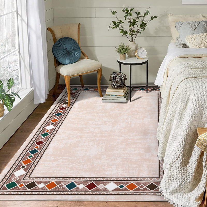 Tapis Kittye avec envers antidérapant, Rectangle 5 pi x 7 pi