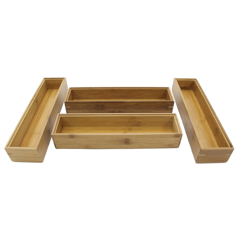 Panier en bois massif, H 2 po x l 12 po x P 3 po