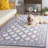 Roseta Hand Hooked Wool Pile Geometric Rug-22210889