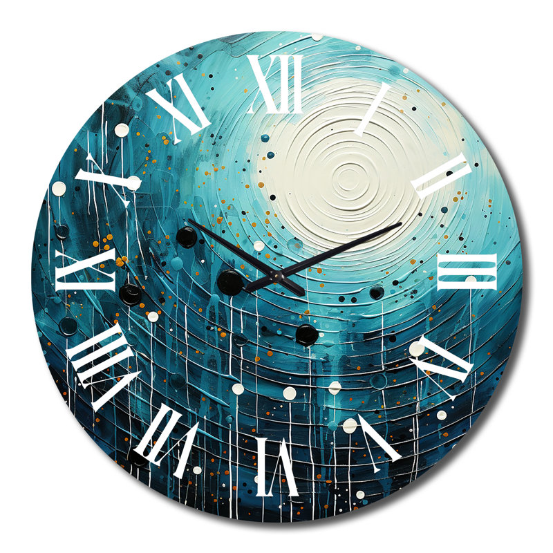 Horloge murale Blue Minimalisme, Grand
