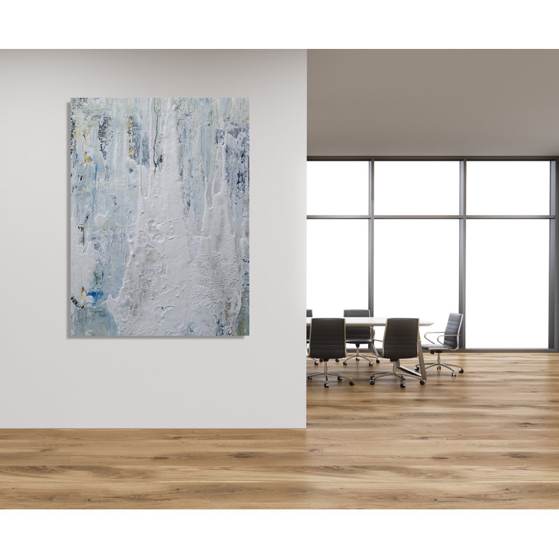 Green Cafe II On Giclee Canvas Hand Embellished Art, 24" H x 20" W x 1.75" D, Brown Framed Canvas