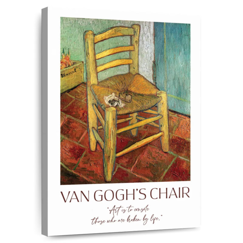 Affiche de l'exposition Chair Van Gogh, H 36 po x l 24 po