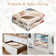 Machine Washable Rug Modern Leaf Area Rug Ultra-Thin Rug Durable Floor Carpet Easy-Cleaning Rug