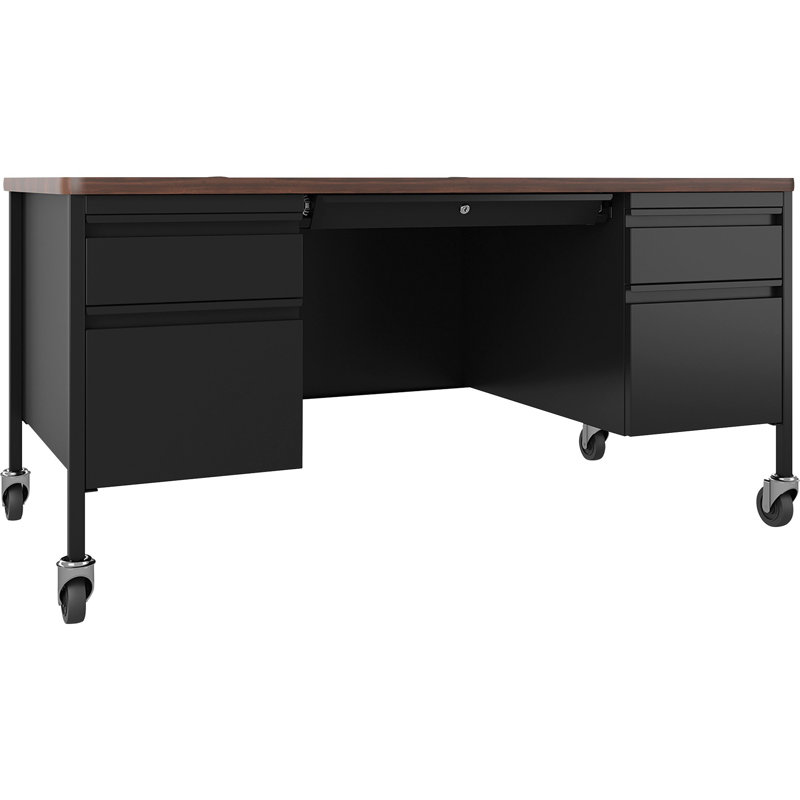 Bureau pour enseignant Fortress, Noir