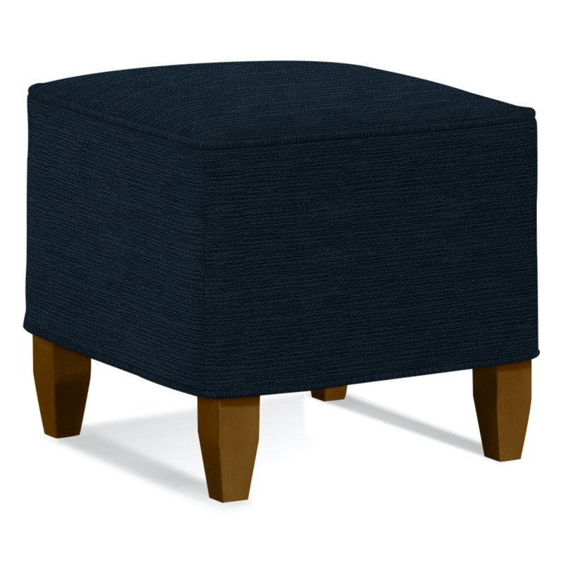 Brooklyn Square Ottoman, Brown Geometric, 0456-33, Havana