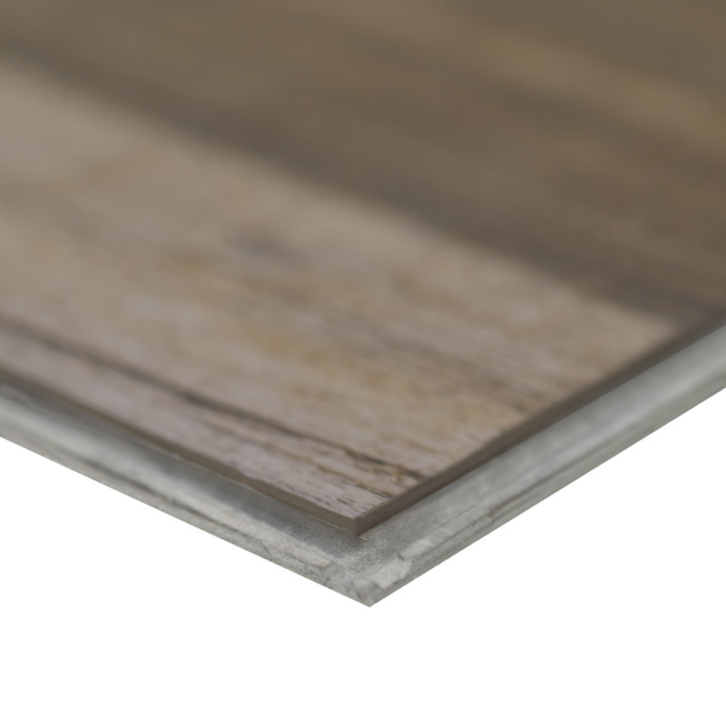 Plancher de vinyle de luxe imperméable Parkland Salvo 9 po x 60 po 5 mm 12 mil, Salvo