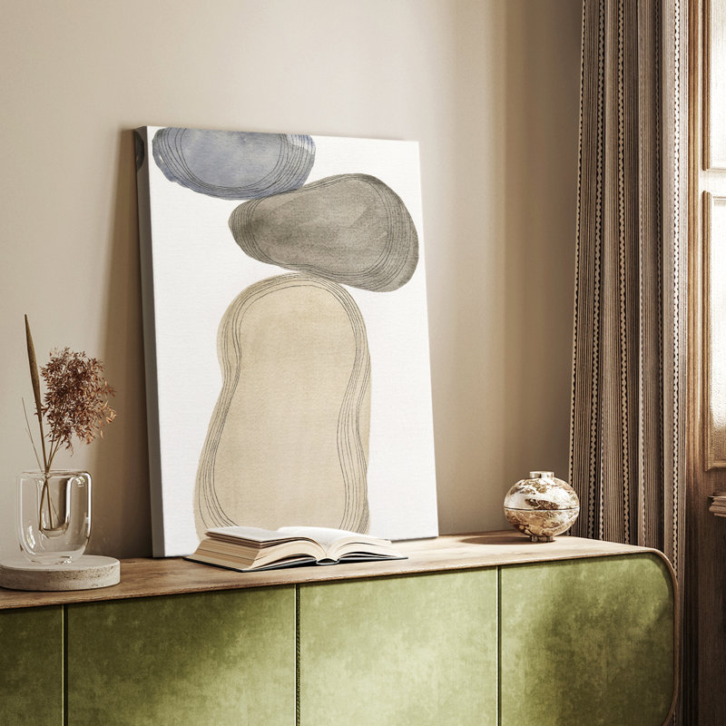 River Rocks Contour I - galerie sur mesure, H 27 po x l 18 po