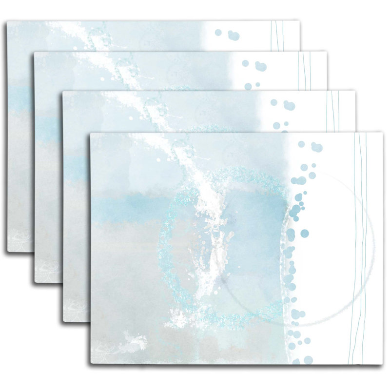 Napperon abstrait en polyester