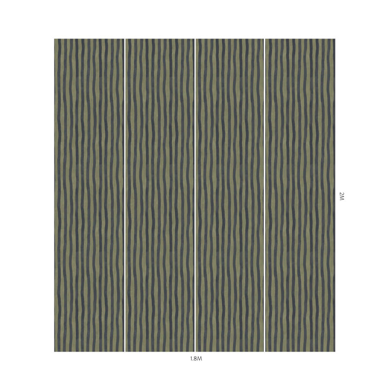 Artist's Stripe Wallpaper, Laurustine/Galaxias