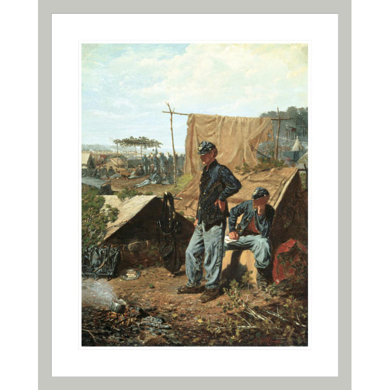 «Home Sweet Home» par Winslow Homer, impression giclée encadrée, 29,25 po H x 23,5 po L