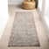 Jeccica Distressed Vintage Medallion Jute Blend Polyester Area Rug