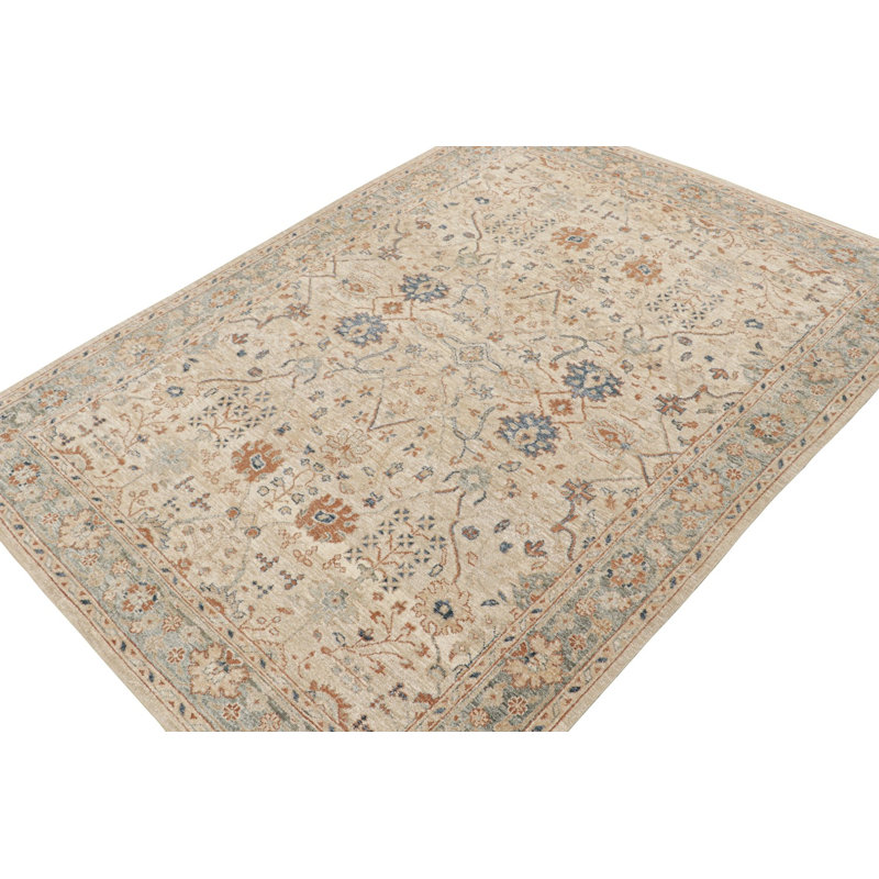One-of-a-Kind Hand Knotted Area Rug, Rectangle 9' x 12'5"