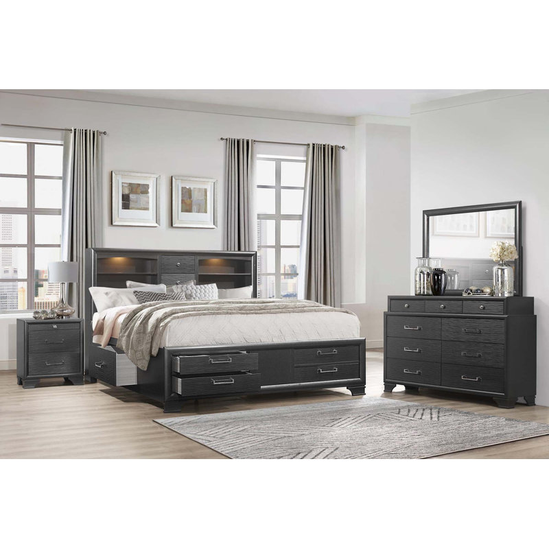 Ensemble de chambre à coucher 5 pièces, Double