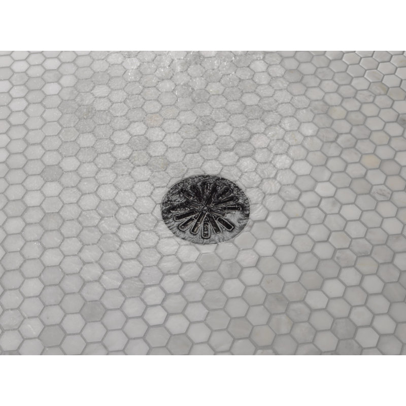 Tile-In Shower Drain, Matte Black