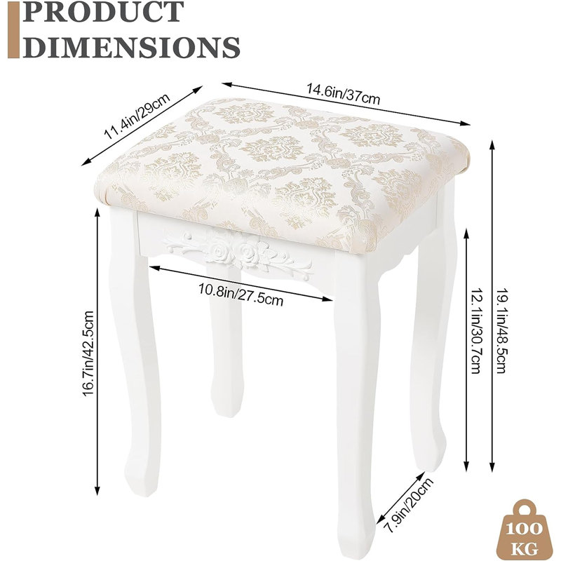 Koret Make-Up Stool