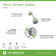 Allura Single Handle Dual Spray Shower with VersaFlex Integral Volume Control (Valve Included)