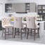 Ensemble de tabourets de bar rembourrés Modern Velvet-1100330264-1100330263