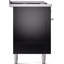 Cuisinière à double combustible ILVE Professional Plus II Series 60 po avec 7 brûleurs scellés, plaque de cuisson et table française (propane liquide, porte pleine)-1746185151-1746185139