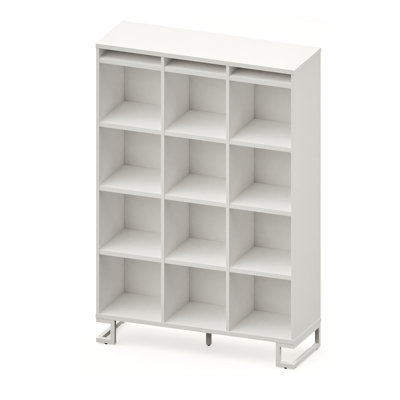 Deaux 176 cm H x 119 cm W Cube Bookcase