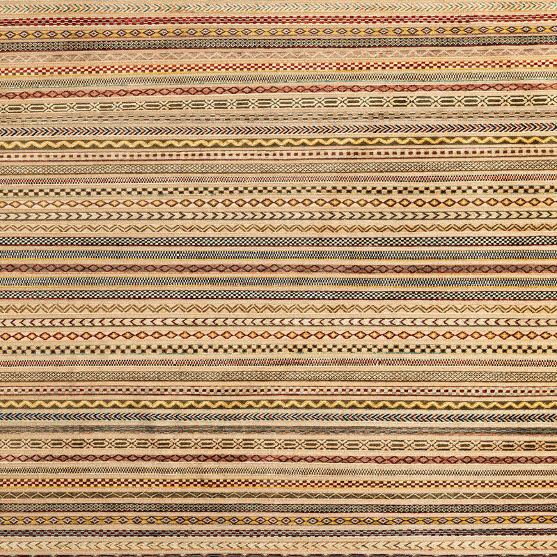 Abstract Indoor Rug, Square 8'