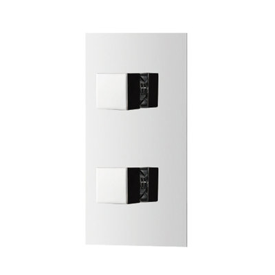 Dax Square Plate And Handle Kit, Brushed Nickel
