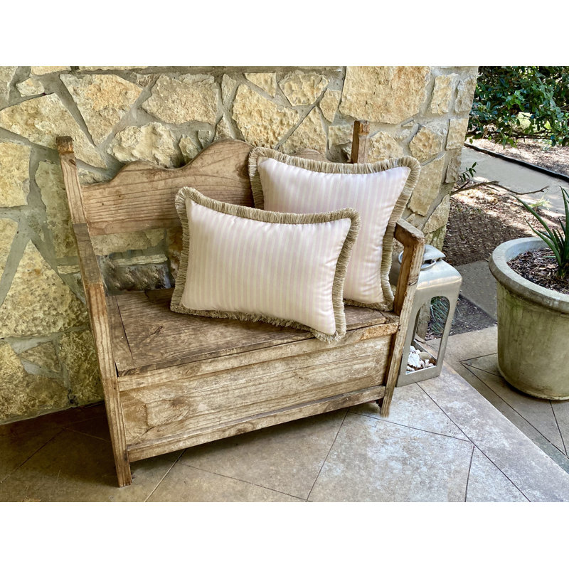 Pink Sands Square Indoor/Outdoor Pillow Cover & Insert