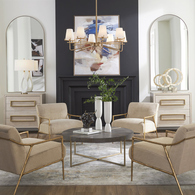Commode d'appoint en chêne clair Nealla