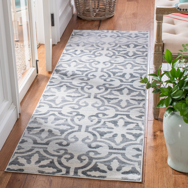 Abramo Performance Geometric Rug, Runner 2'2" x 7'