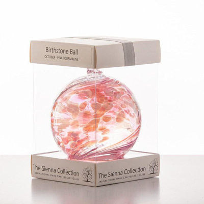 Birthstone Ball - October - Pink Tourmaline