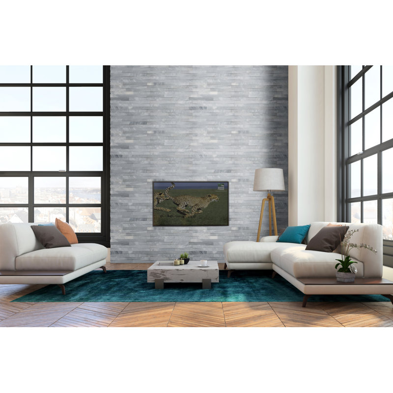 Stonecrest 6 in. x 18 in. Split Face Natural Stone Ledger Corner Wall Tile, Sunnyvale