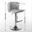 Adjustable Swivel Barstools With Tufted Back, Perfect For Home Pub And Kitchen Island