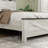 Judd Metal Platform Bed with Wooden Headboard, USB Charging & Storage-115285050