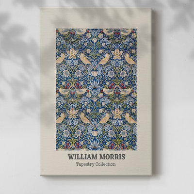 Toile tendue avec galerie William Morris CCVI