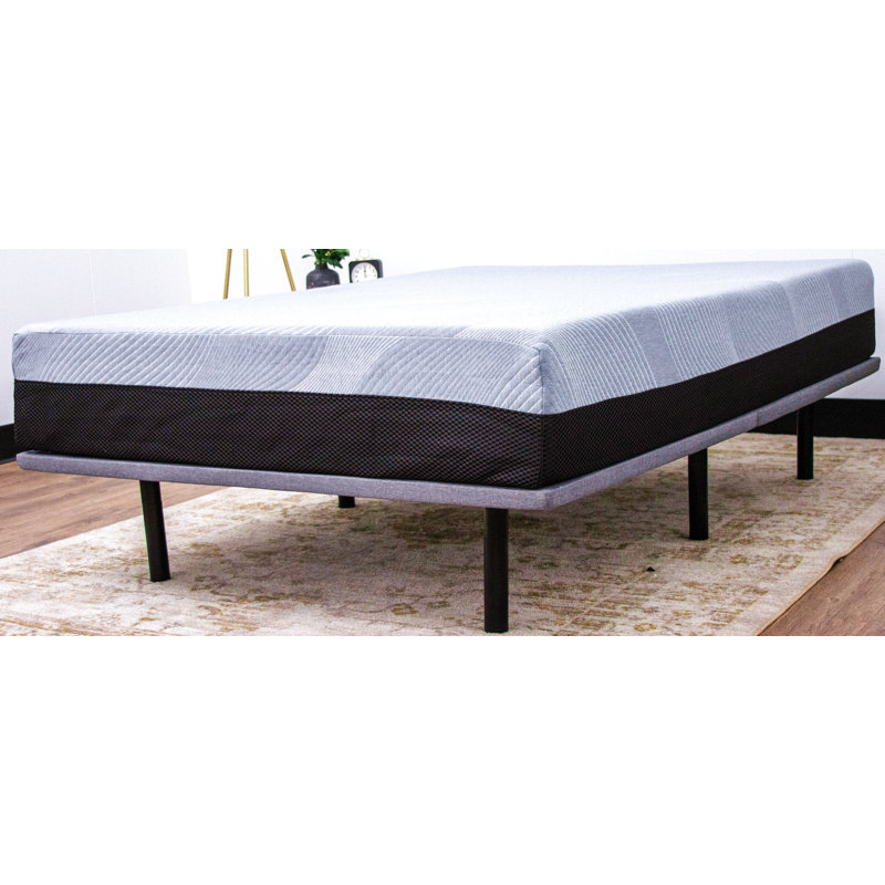 Grand lit plateforme tapissier, Grand lit