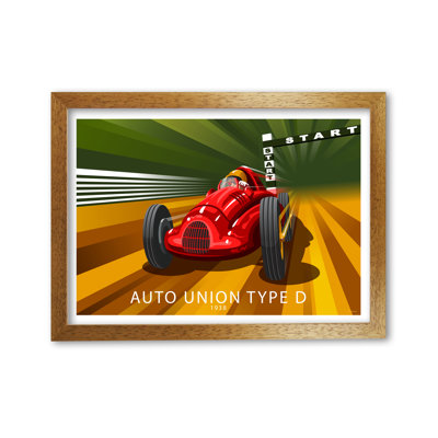 Red Car by Stephen Millership - Print