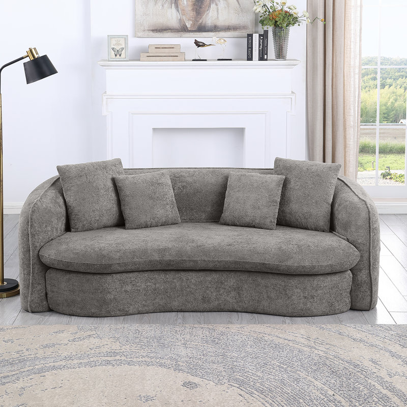Canapé Boneless Andydeco, Gris