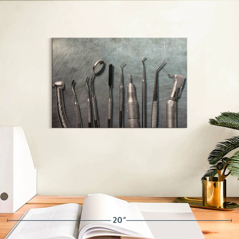 Outils dentaires Alcaraz, H 8 po x l 12 po