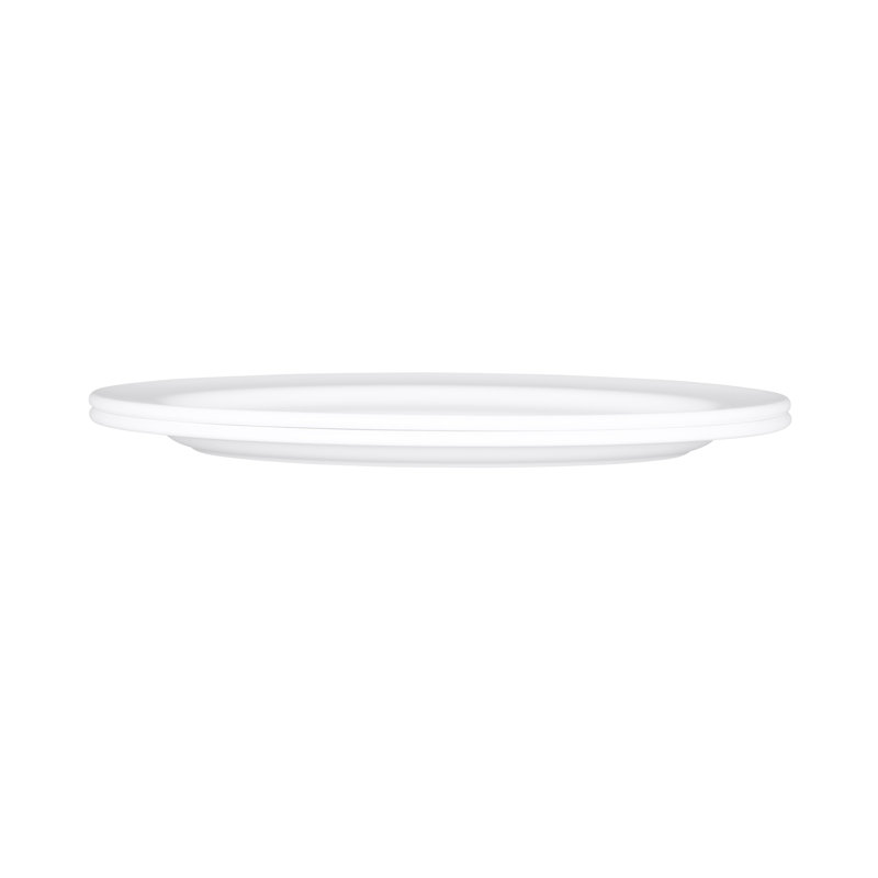 Elite Global Solutions Platter, White, 1" H x 14.5" W x 10.5" D