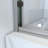 68" W x 57.36" H Bypass Semi-Frameless Tub Door-42569941-42569942