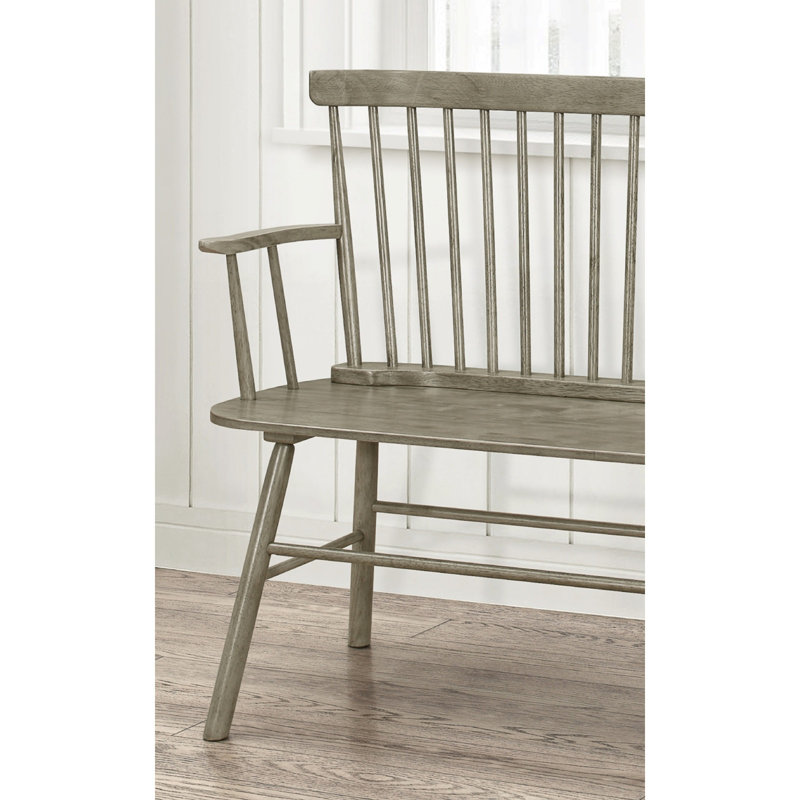 Chaise en bois gris 1pc, Gris