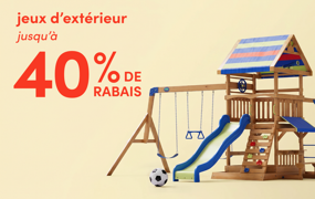 jeux d'extérieur en solde